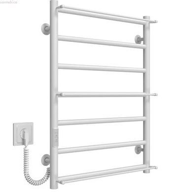 Полотенесушитель электрический Deffi Ladder 500x700 белый C.LK.70.50.7.E.W.L.3 левый