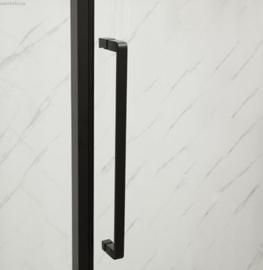 Душевая кабина Mixxus Premium Bevel 100x80 (Профиль - черный, стекло - прозрачное) MI6870