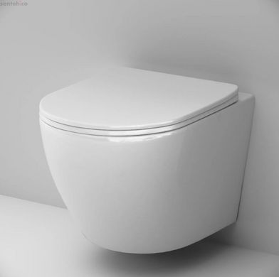 Инсталляция Grohe Rapid SL 38772001 3 в 1 + Унитаз подвесной Am.Pm Like AquaSpin CLA1900SC с сиденьям Soft Close
