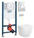 Инсталляция Grohe Rapid SL 38772001 3 в 1 + Унитаз подвесной Am.Pm Like AquaSpin CLA1900SC с сиденьям Soft Close