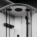 Душовий бокс Am.Pm X-Joy Round Deep 90x90 (Профіль - чорний, скло - прозоре) W94C-401A-090BT
