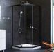 Душова кабіна Am.Pm Gem 90x90 (Профіль - чорний, скло - прозоре) W90UG-405-9090-BT