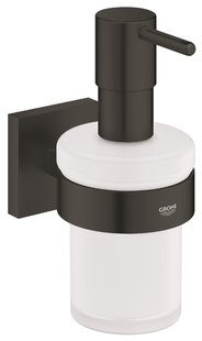 Дозатор Grohe QuickFix Start Cube чорний матовий 410982430