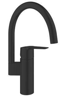 Змішувач для кухні Grohe QuickFix Start чорний матовий 304692430