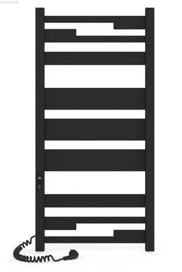 Полотенцесушитель электрический Laris Зебра Афина ЧФ(Ч)9 500x1100 E 73207852 левое подключение