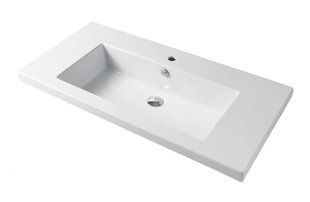 Керамічна раковина 106 см Artceram Gap, white glossy (GPL001 01; 00)