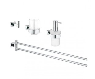 Набір аксесуарів 4 в 1 Grohe Essentials Cube 40847001