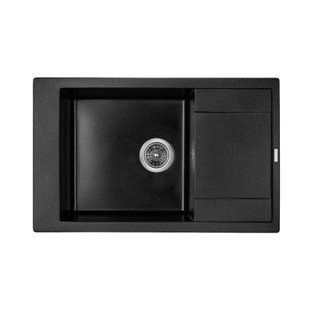 Мийка Almeria black shine (780*500mm.) 3101