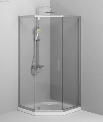 Душевая кабина Am.Pm Gem 90x90 (Профиль &ndash; хром, стекло &ndash; прозрачное) W90UG-405-9090-MT