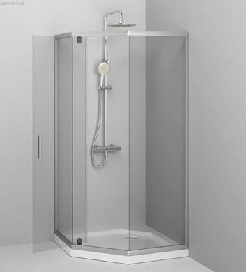 Душевая кабина Am.Pm Gem 90x90 (Профиль &ndash; хром, стекло &ndash; прозрачное) W90UG-405-9090-MT