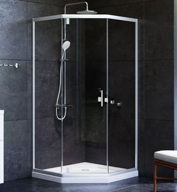 Душевая кабина Am.Pm Gem 90x90 (Профиль &ndash; хром, стекло &ndash; прозрачное) W90UG-405-9090-MT