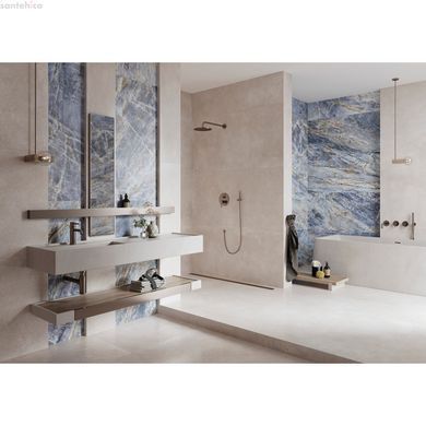 Плитка GRES MODERN CONCRETE SILKY CRISTAL IVORY LAPP, лопатированная, керамогранит