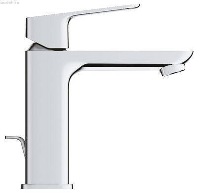 Смеситель для раковины Grohe Cubeo хром 1017490000 с донным клапаном
