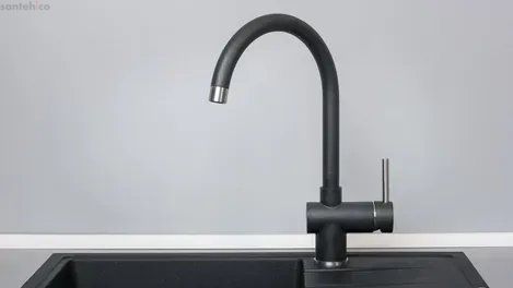 Смеситель для кухни Fabiano FKM 39 SS Antracit антрацит 8232.401.0235