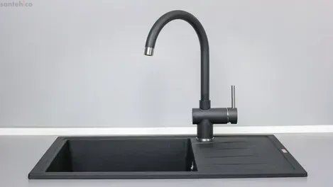 Смеситель для кухни Fabiano FKM 39 SS Antracit антрацит 8232.401.0235