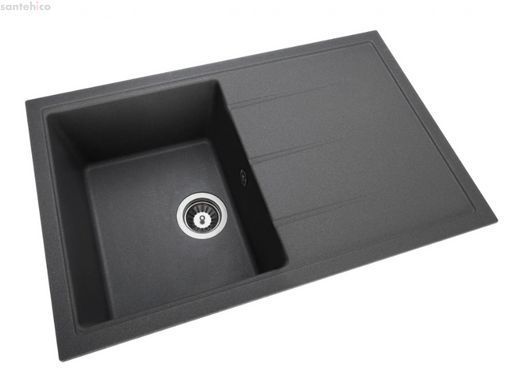 Кухонная мойка GRANADO Toledo Black Grafito 2109