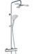 Душова система з термостатом Kludi Dual Shower System хром 670950500