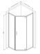 Душевая кабина Am.Pm Gem 90x90 (Профиль &ndash; хром, стекло &ndash; прозрачное) W90UG-405-9090-MT