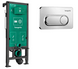Инсталляция для унитаза Hansgrohe iFrame Universal 99002000 с клавишей Original S хром