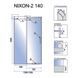 Душевая дверь REA NIXON-2 140 L REA-K5006