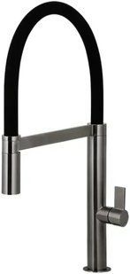 Змішувач для кухні Fabiano FKM 68P SS Nano Graphite pvd-графіт 8232.401.1021
