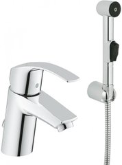 Змішувач для раковини Grohe Eurosmart S-Size з гігієнічним душем (23124002)