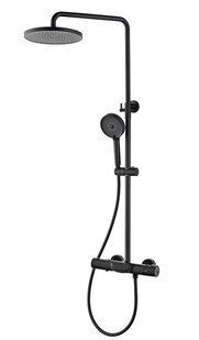 Душова система DUSEL CENTRO Thermostatic Black 281307000