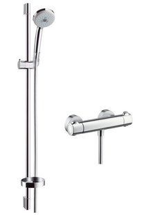 Hansgrohe Душевой набор Croma 100 Multi/Ecostat 1001 SL Combi 0,90 м, &frac12;&rsquo; Hansgrohe Croma 100 27085000