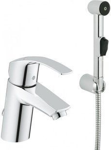 Змішувач для раковини Grohe Eurosmart S-Size з гігієнічним душем (23124002)
