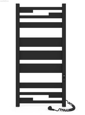 Полотенцесушитель электрический Laris Зебра Афина ЧФ(Ч)9 500x1100 E 73207853 правое подключение