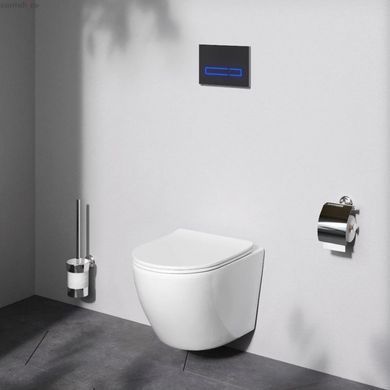 Инсталляция Koller Pool Dune 1200SL с кнопкой Neon хром глянцевый + Унитаз подвесной Am.Pm Like AquaSpin CLA1900SC с сиденьям Soft Close