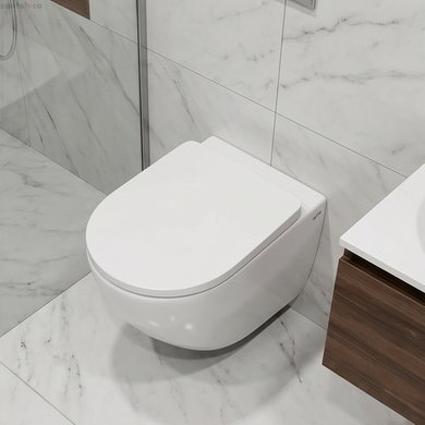 Унитаз подвесной AquA PooL Nova S Vortex Ultra Clean 88N495T03 с сиденьем Soft Close