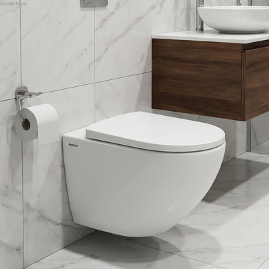 Унитаз подвесной AquA PooL Nova S Vortex Ultra Clean 88N495T03 с сиденьем Soft Close