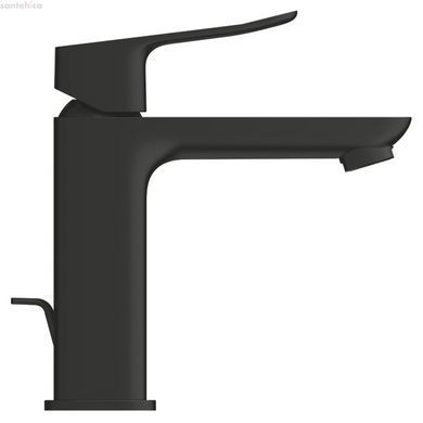 Смеситель для раковины Grohe Dice черный матовый 1018322430 с донным клапаном