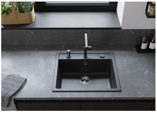 Кухонна мийка Hansgrohe S52 S520-F510 чорний графіт 43359170