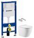 Інсталяція Geberit Duofix 458.103.00.1 + Унітаз підвісний Qtap Robin Ultra Quiet QT13332381AW із сидінням Slim Soft Close