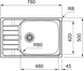 Кухонна мийка Franke Spark SKL 611-78 XL 101.0716.716