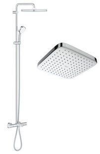 Душевая система с термостатом Grohe Rainshower SmartActive Cube 310 хром 26649000