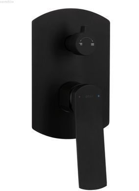 Душевая система скрытого монтажа Qtap Scorpio черный матовый QTSLA113BLM45900