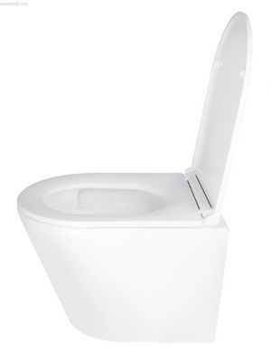Інсталяція Grohe Rapid SL 38721001 3 в 1 + Унітаз підвісний Qtap Scorpio Ultra Quiet QT14332380AW з сидінням Soft Close