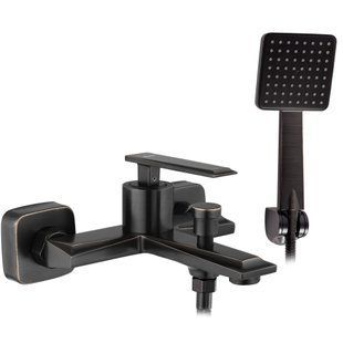 Змішувач для ванни REA ROMANO OLD BLACK настінний REA-B9903