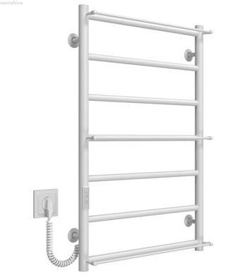 Полотенесушитель электрический Deffi Ladder 500x800 белый C.LK.80.50.7.E.W.L.3 левый