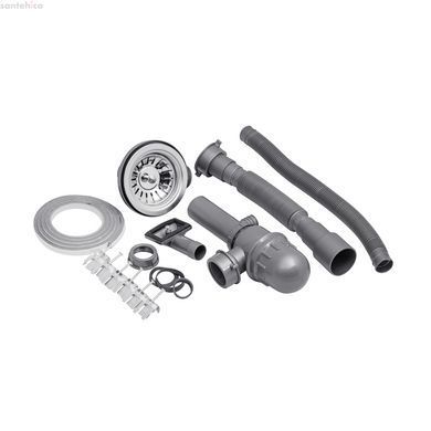 Кухонная мойка из нержавеющей стали Kroner KRP Geb&uuml;rstet-7849LHM CV025275