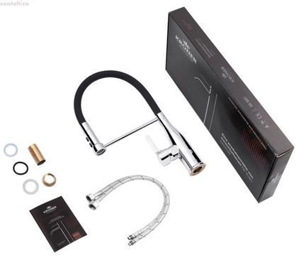 Змішувач для кухні Kroner KRP Ersel - C03111BLK хром CV033804