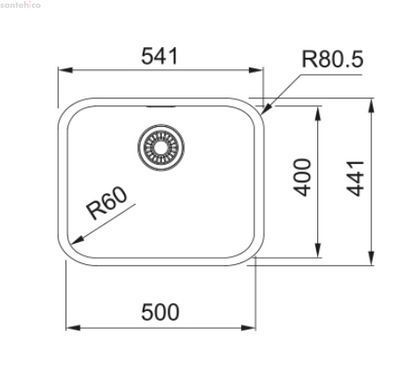 Кухонна мийка Franke Smart SRX 110-50 122.0703.300