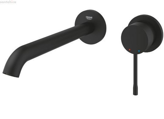 Смеситель для раковины Grohe Essence черный матовый 29193KF1