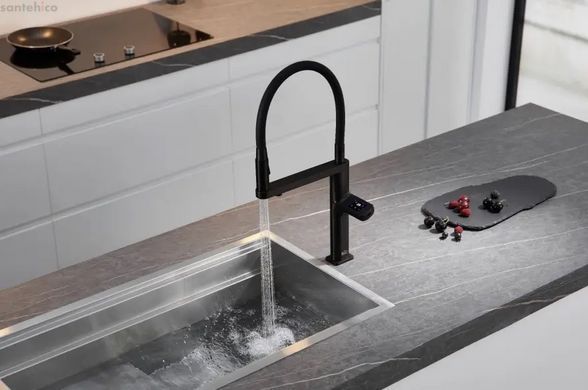 Смеситель для кухни сенсорный Nett черный матовый AB-43 033520