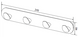 Набор крючков для полотенец AM-PM INSPIRE A5035900