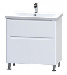 Тумба напольная Aquarius Pola 80 08594 с раковиной Комо