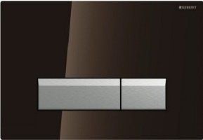 Geberit Sigma40 115.600.SQ.1 (коричневое стекло)
